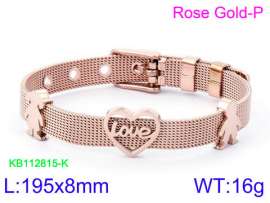 Stainless Steel Rose Gold-plating Bracelet