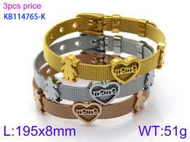 Stainless Steel Rose Gold-plating Bracelet