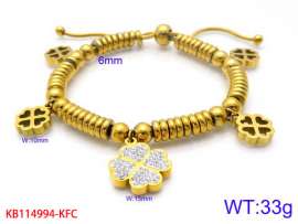Stainless Steel Gold-plating Bracelet