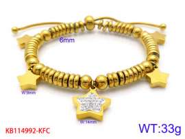 Stainless Steel Gold-plating Bracelet