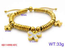 Stainless Steel Gold-plating Bracelet