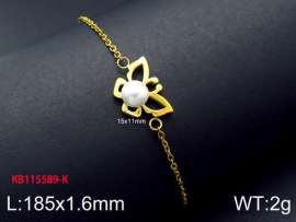 Stainless Steel Gold-plating Bracelet