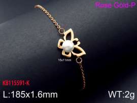 Stainless Steel Rose Gold-plating Bracelet