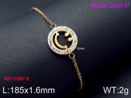 Stainless Steel Stone Bracelet