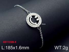 Stainless Steel Stone Bracelet