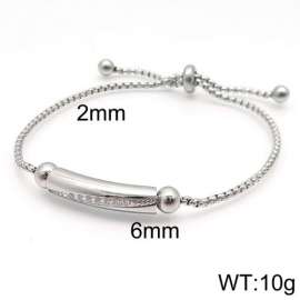 Stainless Steel Stone Bracelet