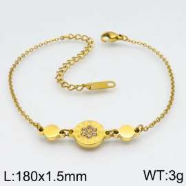 Stainless Steel Gold-plating Bracelet