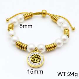 Stainless Steel Gold-plating Bracelet