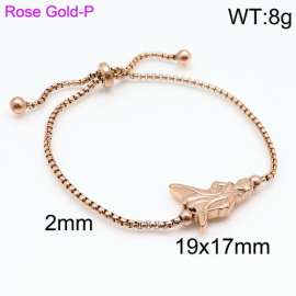 Stainless Steel Rose Gold-plating Bracelet