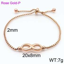 Stainless Steel Rose Gold-plating Bracelet