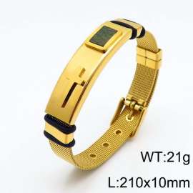 Stainless Steel Gold-plating Bracelet