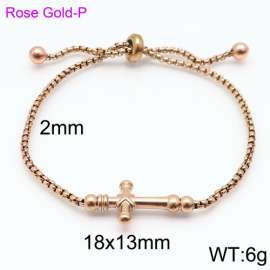 Stainless Steel Rose Gold-plating Bracelet