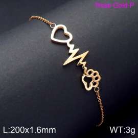 Stainless Steel Rose Gold-plating Bracelet