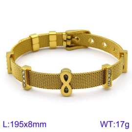 Stainless Steel Gold-plating Bracelet