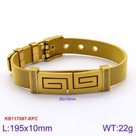 Stainless Steel Gold-plating Bracelet