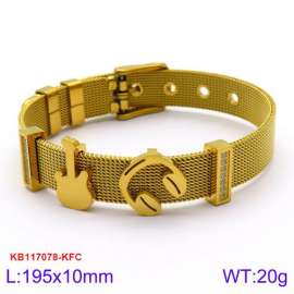 Stainless Steel Gold-plating Bracelet