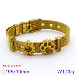 Stainless Steel Gold-plating Bracelet