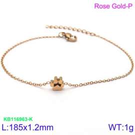 Stainless Steel Rose Gold-plating Bracelet