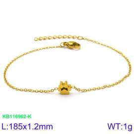 Stainless Steel Gold-plating Bracelet