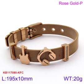 Stainless Steel Rose Gold-plating Bracelet