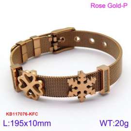 Stainless Steel Rose Gold-plating Bracelet