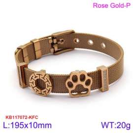 Stainless Steel Rose Gold-plating Bracelet