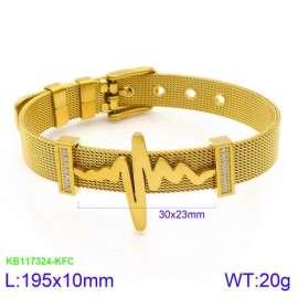 Stainless Steel Gold-plating Bracelet