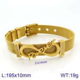 Stainless Steel Gold-plating Bracelet