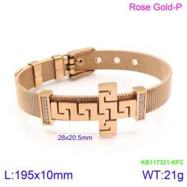 Stainless Steel Rose Gold-plating Bracelet