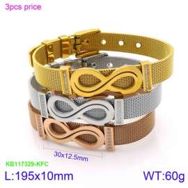 Stainless Steel Rose Gold-plating Bracelet