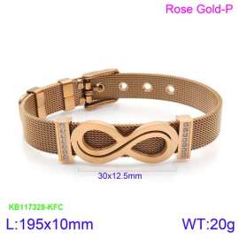 Stainless Steel Rose Gold-plating Bracelet