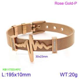 Stainless Steel Rose Gold-plating Bracelet