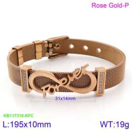 Stainless Steel Rose Gold-plating Bracelet