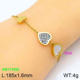 Stainless Steel Stone Bracelet