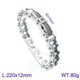 Stainless Steel Bicycle Bracelet