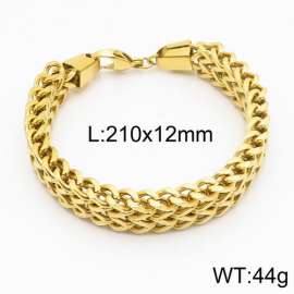 Stainless Steel Gold-plating Bracelet