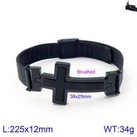 Stainless Steel Black-plating Bracelet