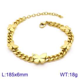 Stainless Steel Gold-plating Bracelet