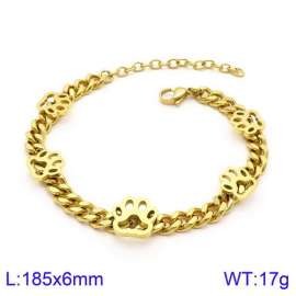Stainless Steel Gold-plating Bracelet