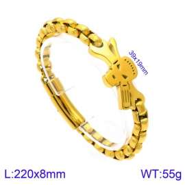 Stainless Skull Bracelet