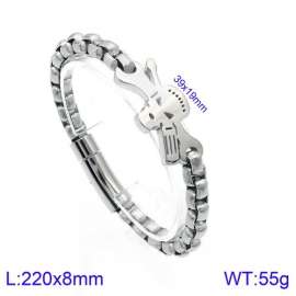 Stainless Skull Bracelet