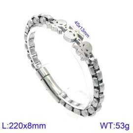 Stainless Skull Bracelet