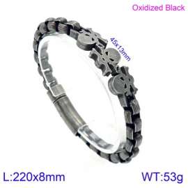 Stainless Skull Bracelet