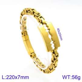 Stainless Steel Gold-plating Bracelet