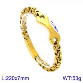 Stainless Steel Gold-plating Bracelet