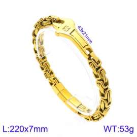 Stainless Steel Gold-plating Bracelet