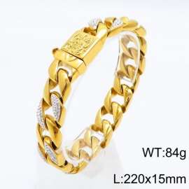 Stainless Steel Gold-plating Bracelet