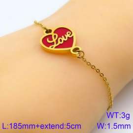 Stainless Steel Gold-plating Bracelet