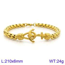 Stainless Steel Gold-plating Bracelet