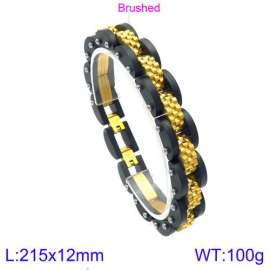 Stainless Steel Gold-plating Bracelet